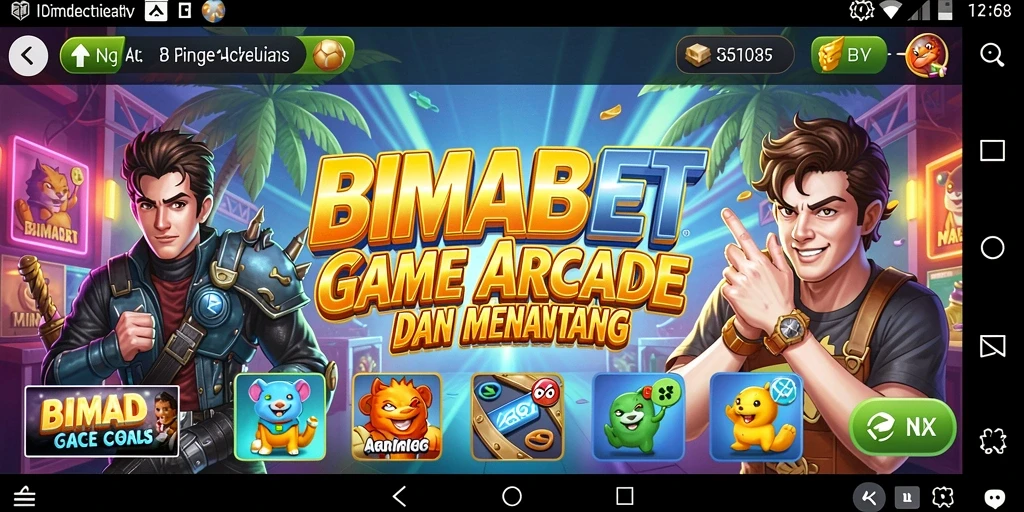 Tampilan gameplay seru dari BIMABET yang memukau dan penuh tantangan.