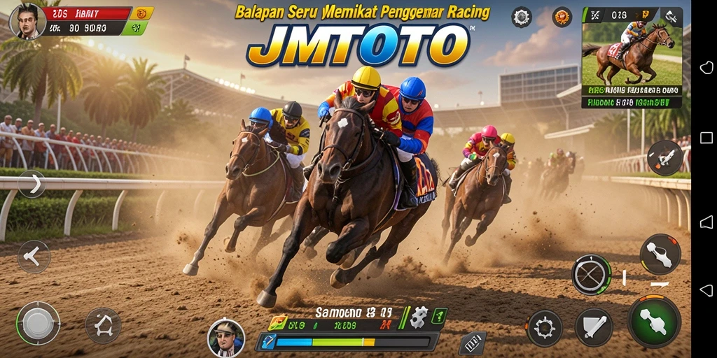 Gameplay seru JMTOTO dengan balapan menegangkan dan grafis yang memukau.