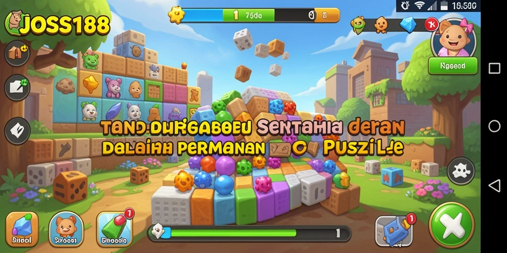 Tampilan menarik dari gameplay JOSS188 yang menantang.