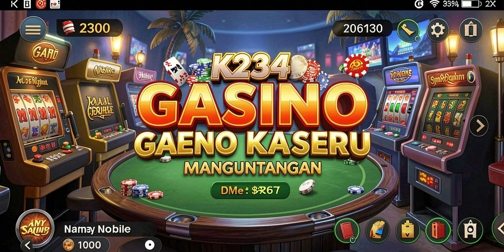 Tampilan gameplay Kasino yang mendebarkan dan penuh warna.
