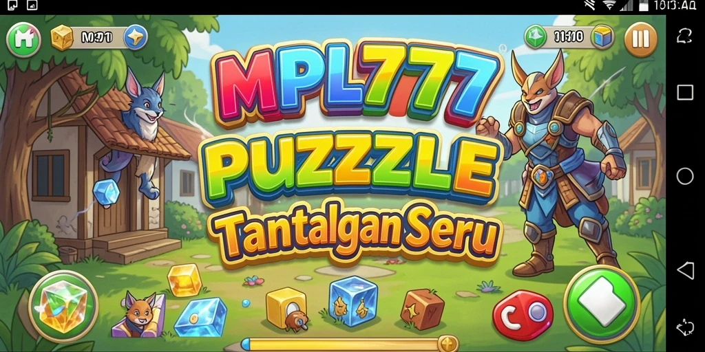 Tampilan gameplay MPL777 dengan berbagai tantangan puzzle yang mengasyikkan.