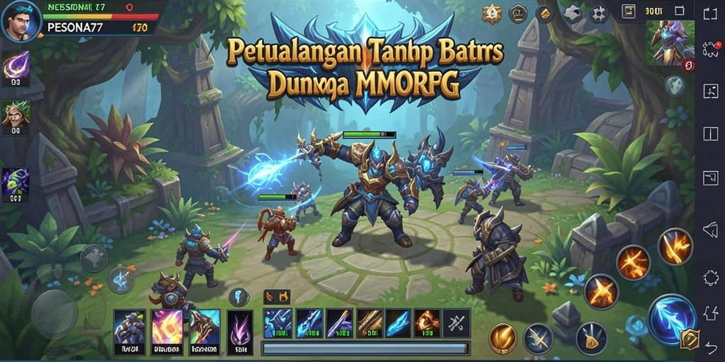 Gameplay PESONA77 yang seru dan menarik di dunia MMORPG.