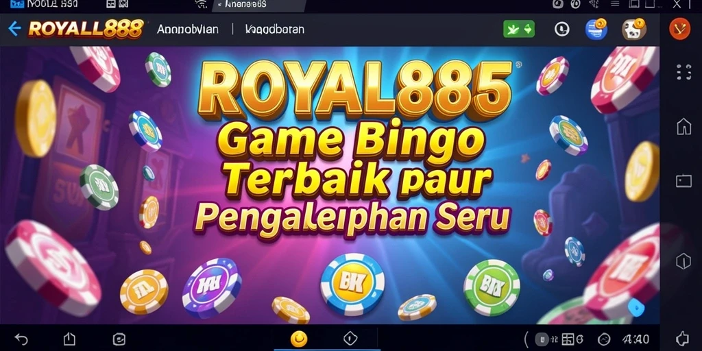 Screenshot gameplay Bingo dari ROYAL88 yang menampilkan momen seru.