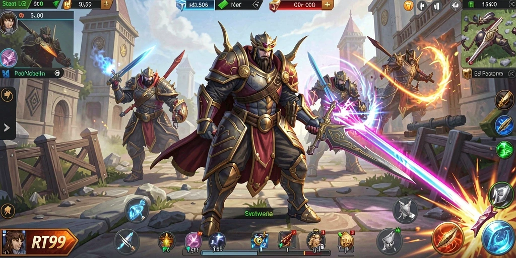 Gameplay seru dan strategi mendalam di RT99.
