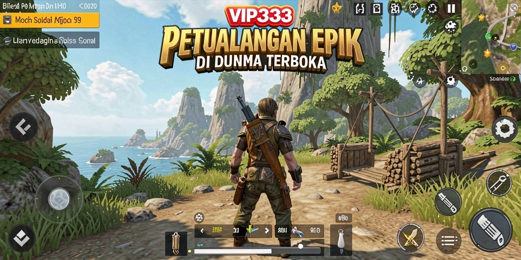 Screenshot gameplay VIP333 menampilkan momen petualangan yang mendebarkan.