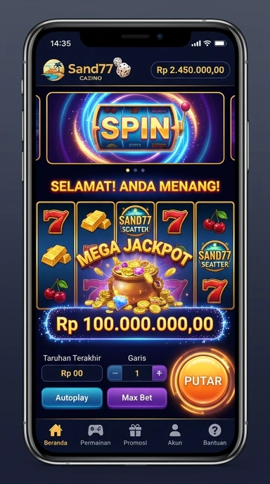 Fitur pencarian yang efisien di aplikasi sand77 membantu menemukan aplikasi dengan cepat.